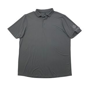 Asher Polo Shirt Men XL Extra Large Graphite Stretch Golf Seal Future Foundation